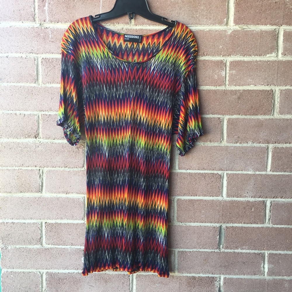 Missoni Mare Resort Wear Stretch Dress Swim Cover